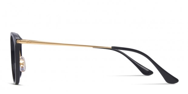 Ray-Ban RX7140 Black/Gold Eyeglasses | Includes FREE Rx Lenses