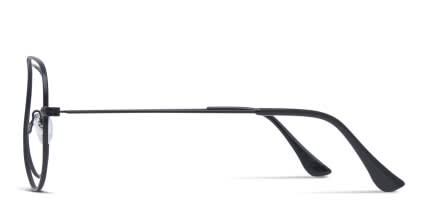 Muse X Hilary Duff Joan Black glasses - Black - Side View