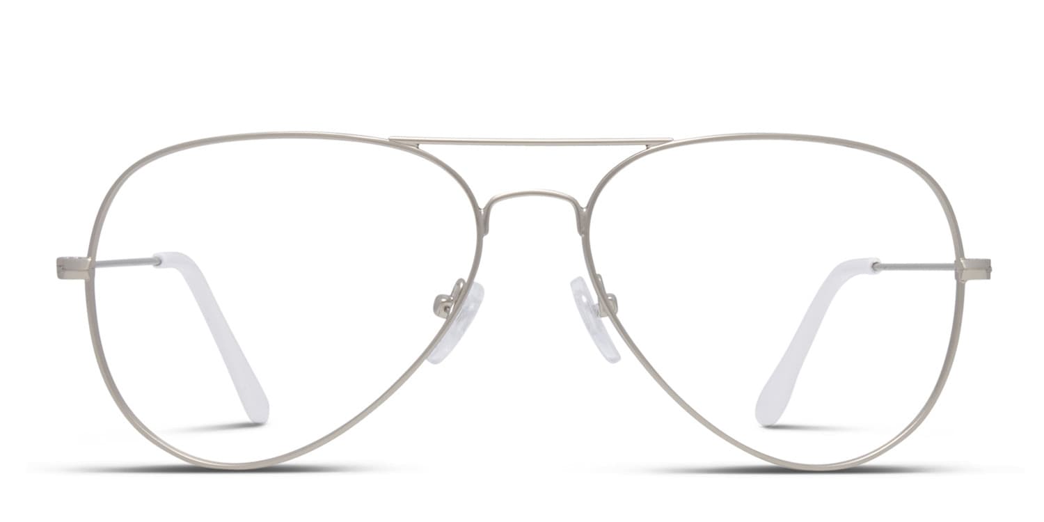 Muse X Hilary Duff Joan Silver glasses - Silver - Frontal View