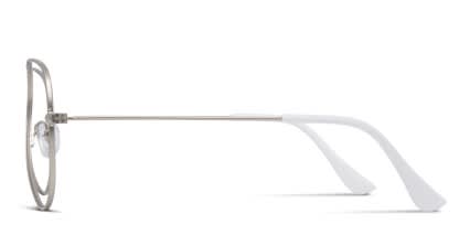 Muse X Hilary Duff Joan Silver glasses - Silver - Side View