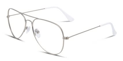 Muse X Hilary Duff Joan Silver glasses - Silver - Angle View