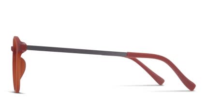 Muse X Hilary Duff Sara Orange glasses - Orange - Side View