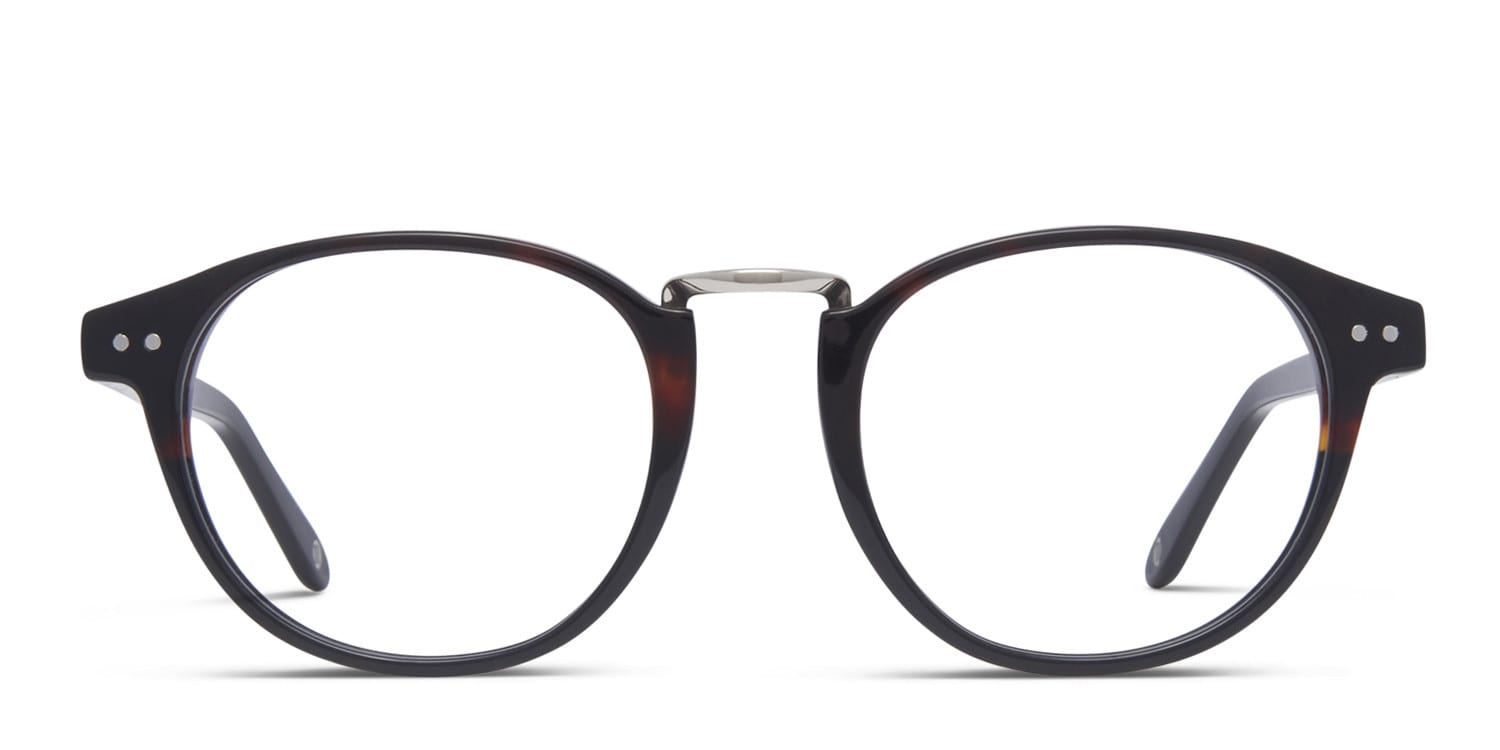 Muse X Hilary Duff Margaret Tortoise w/Black glasses - Black / Tortoise - Frontal View