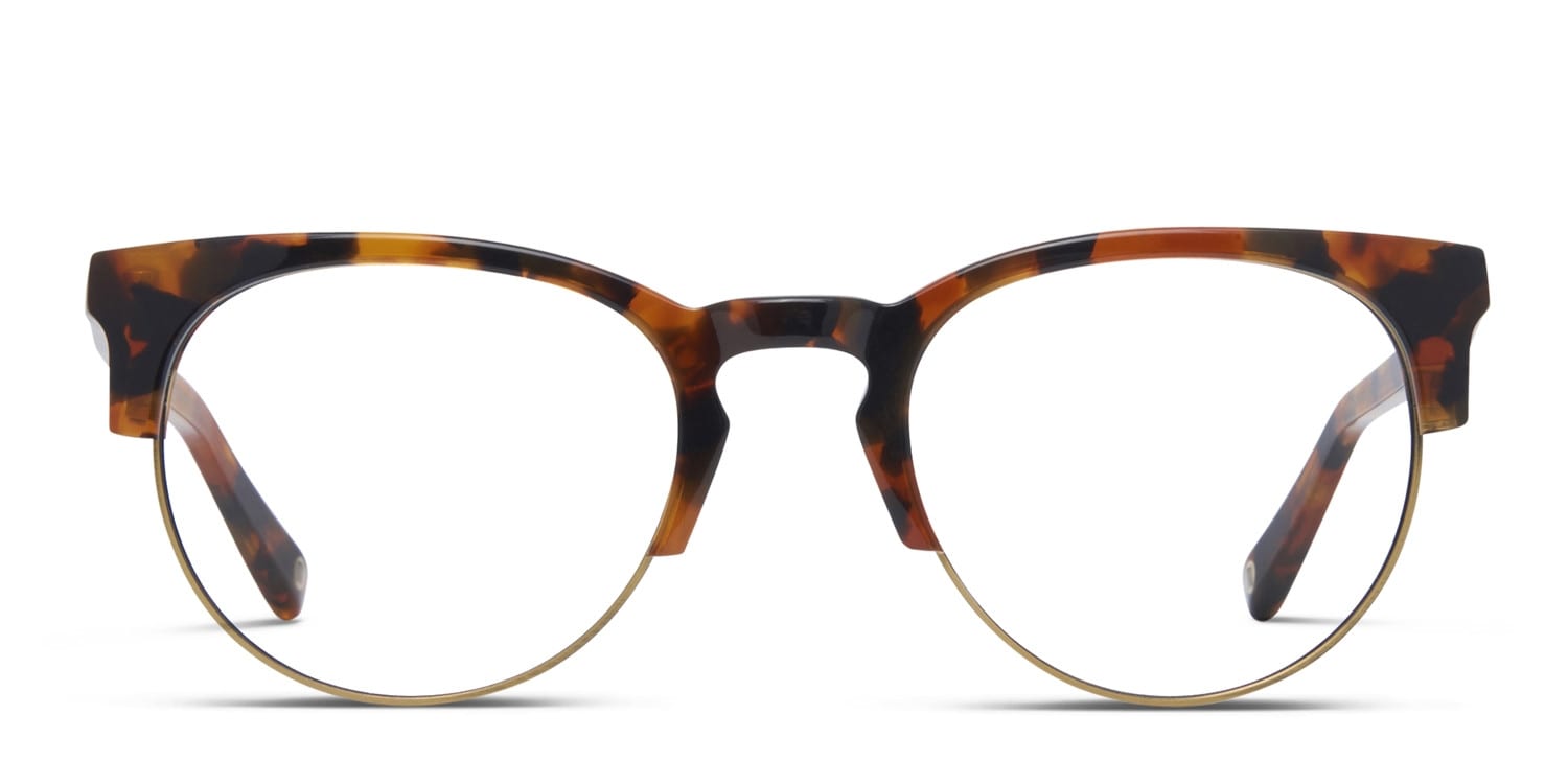 Muse X Hilary Duff Henrietta Tortoise, Bronze glasses - Tortoise / Bronze - Frontal View