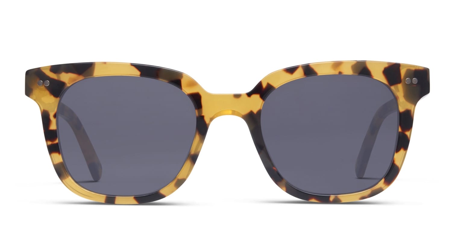 Muse X Hilary Duff Stevie Tortoise, Yellow glasses - Tortoise / Yellow - Frontal View