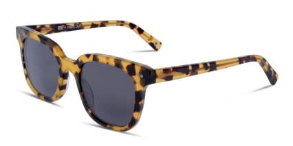 Muse X Hilary Duff Stevie Tortoise, Yellow glasses - Tortoise / Yellow - Angle View