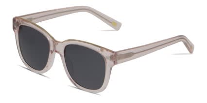 Ottoto Hopkinsville Clear Pink glasses - Clear / Pink - Angle View