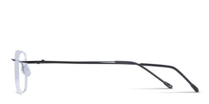 Rome Black glasses - Black - Side View