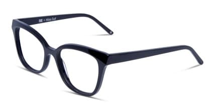 Muse X Hilary Duff Zora Shiny Black glasses - Shiny Black - Angle View