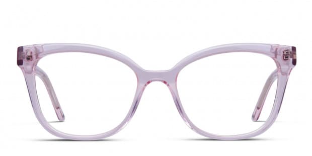 Muse X Hilary Duff Zora Pink/Clear Eyeglasses | Includes FREE Rx