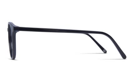 Muse X Hilary Duff Eva Shiny Black glasses - Shiny Black - Side View
