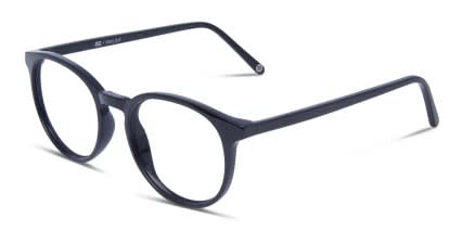 Muse X Hilary Duff Eva Shiny Black glasses - Shiny Black - Angle View