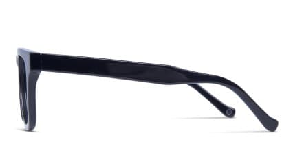 Muse X Hilary Duff Ruth Shiny Black glasses - Shiny Black - Side View