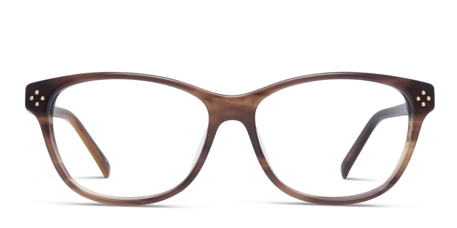 Chloe CE2633 Brown glasses - Brown - Frontal View