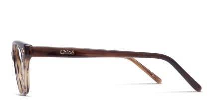 Chloe CE2633 Brown glasses - Brown - Side View
