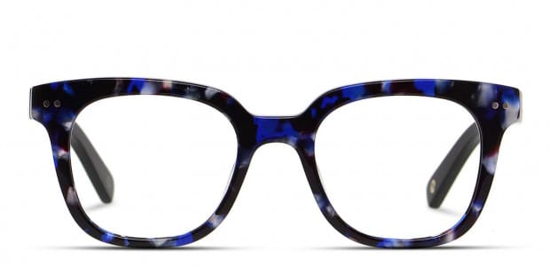 Blue glasses hillary shop