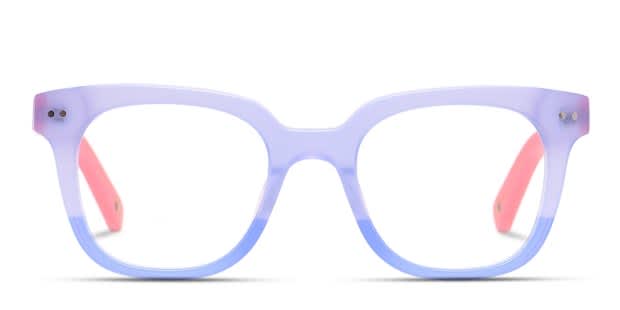 Muse X Hilary Duff Clara Blue w/Pink Prescription Eyeglasses