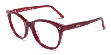 Chloe CE2674 Red w/Red glasses - Red - Angle View