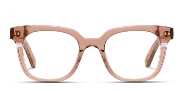 Muse X Hilary Duff Clara Clear Beige/Glitter Prescription Eyeglasses