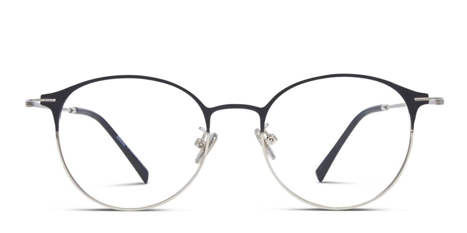 Ottoto Mexicali Black, Silver glasses - Black / Silver - Frontal View