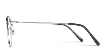 Ottoto Mexicali Black, Silver glasses - Black / Silver - Side View