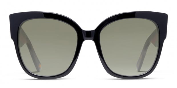 Gucci GG0059S Black w Tortoise Prescription Sunglasses
