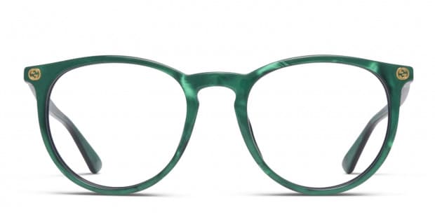 Gucci GG0027O Green Prescription Eyeglasses