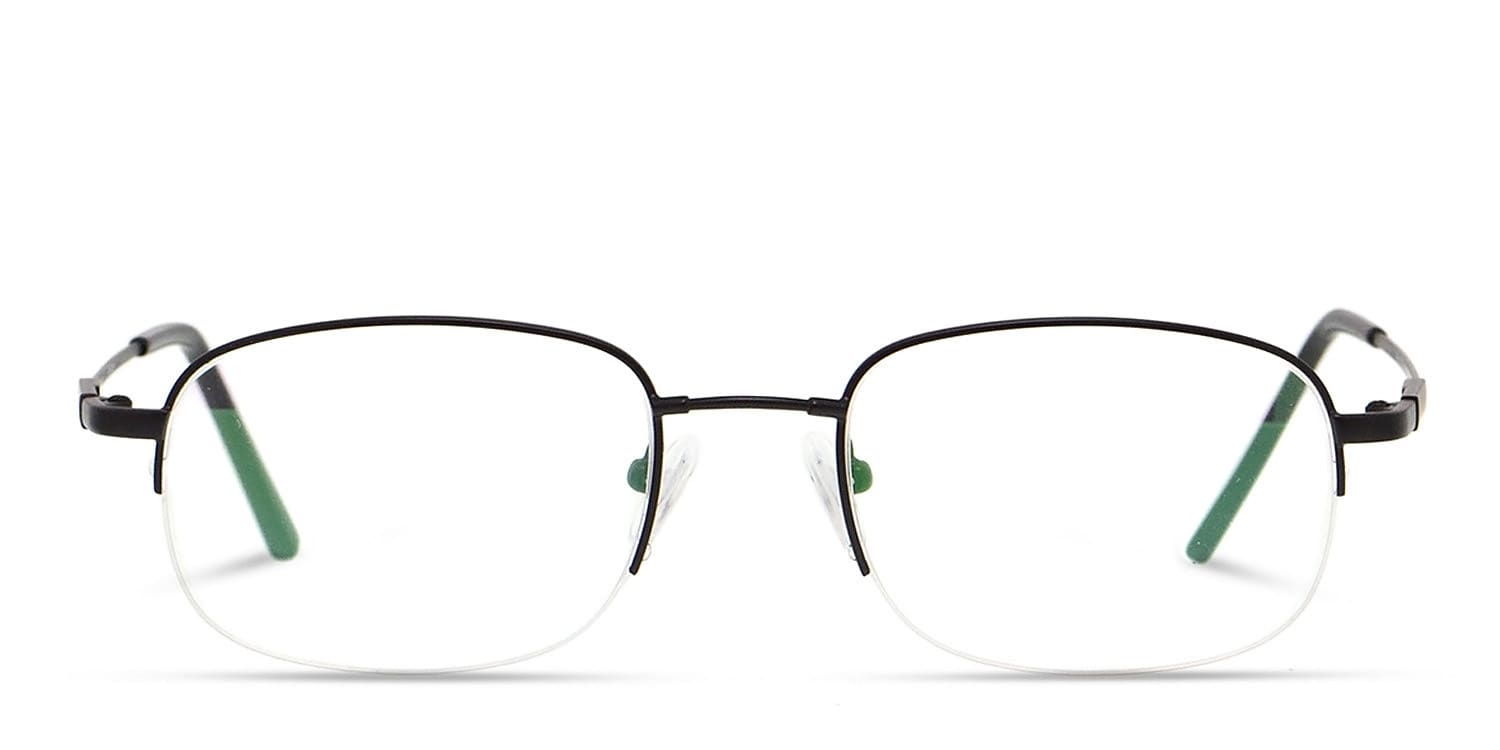 Memory Black glasses - Black - Frontal View