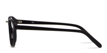 Muse McAllen Shiny Black glasses - Shiny Black - Side View