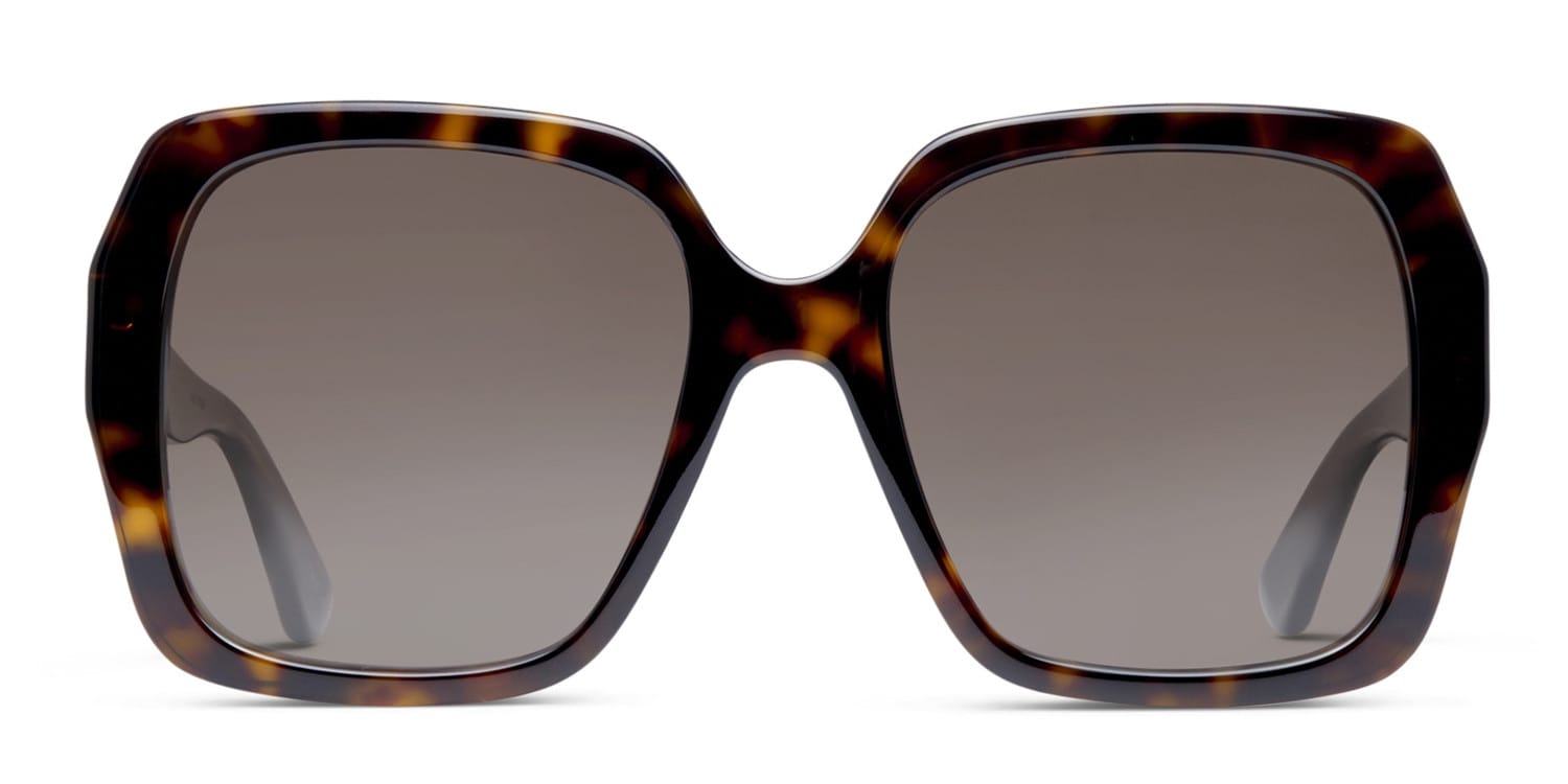 Gucci GG0096S Brown w/Tortoise Prescription Sunglasses