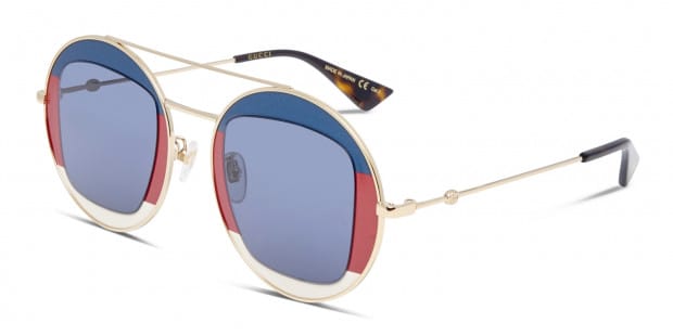 Gucci sunglasses red white blue best sale