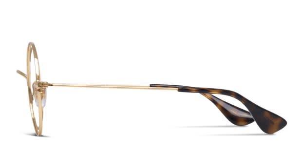 Ray-Ban 6392 Gold Eyeglasses | Includes FREE Rx Lenses
