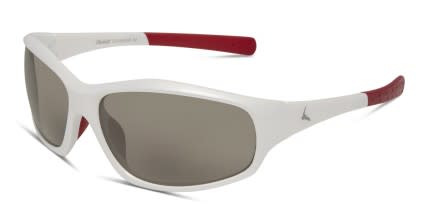 Primrose White w/Red glasses - White / Red - Angle View