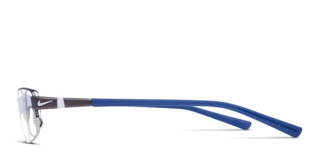 Gehoorzaam Monetair Anzai Nike 6051 Gunmetal w/Blue Prescription eyeglasses