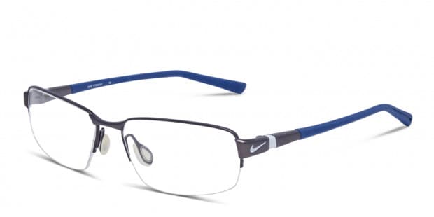 Nike Gunmetal w/Blue Prescription eyeglasses