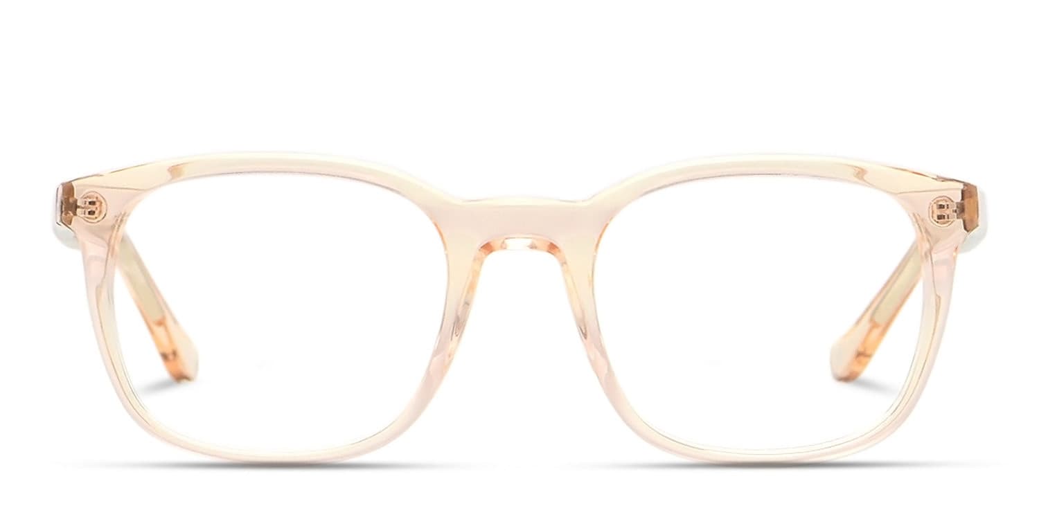 Muse M3230 Clear Beige glasses - Pink / Beige - Frontal View