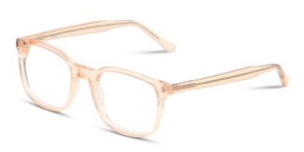 Muse M3230 Clear Beige glasses - Pink / Beige - Angle View