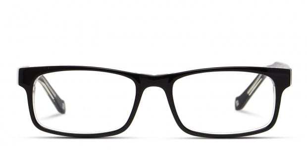 Muse M3292 Black/Crystal Eyeglasses | Includes FREE Rx Lenses