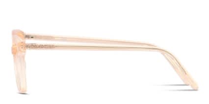Muse Elite Clear Beige glasses - Clear / Beige - Side View