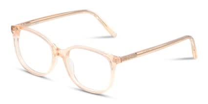 Muse Elite Clear Beige glasses - Clear / Beige - Angle View