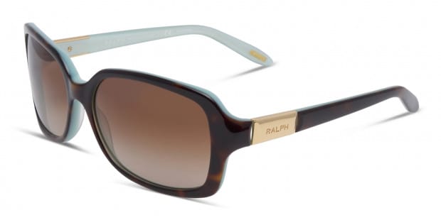 Ralph Lauren RA5130 Tortoise w Teal Prescription Sunglasses