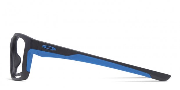 Oakley Mainlink MNP Gray w Blue Prescription Eyeglasses