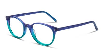 Muse Gladys Blue w/Teal glasses - Blue - Angle View
