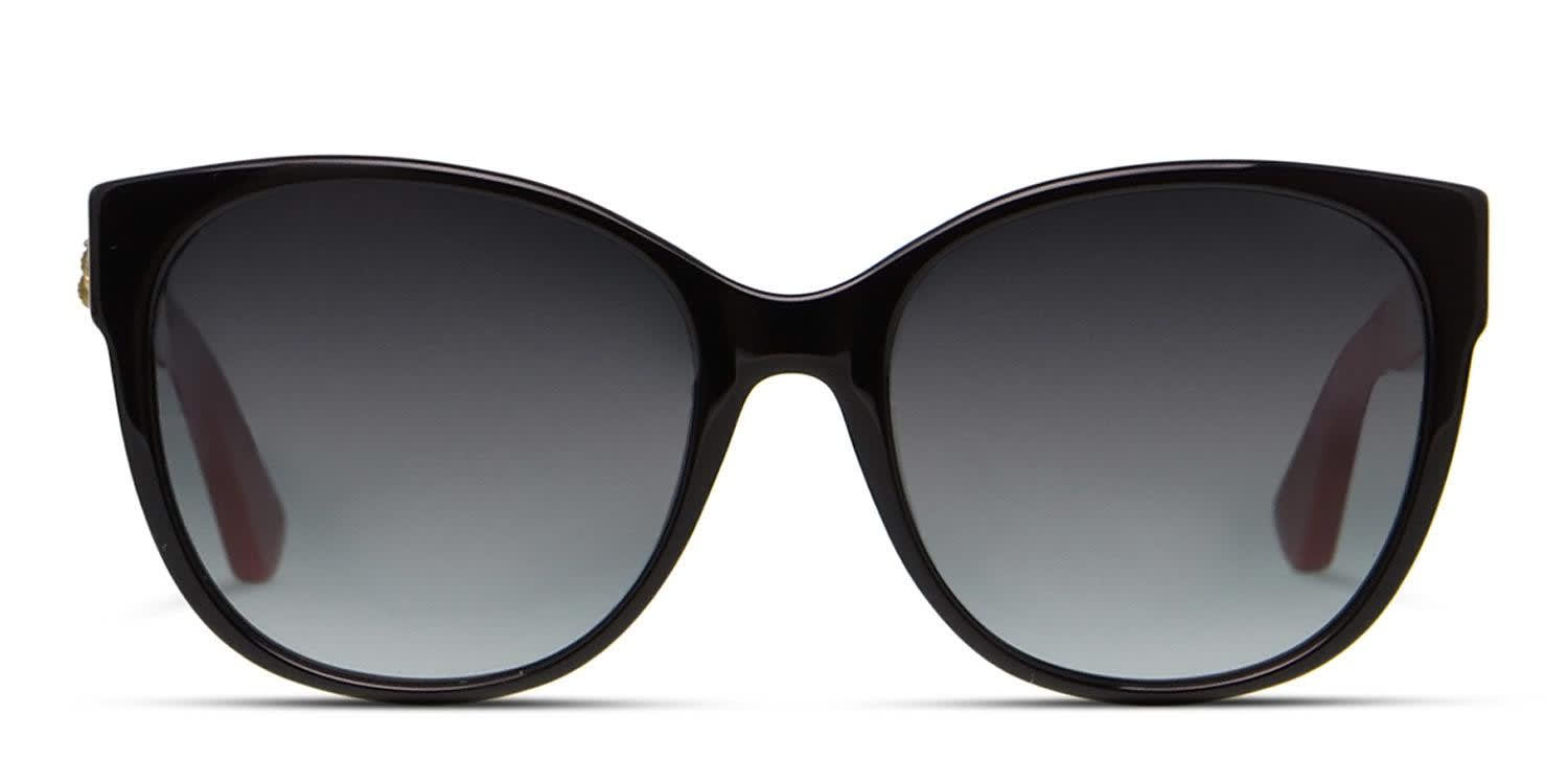 Gucci GG0097S Black w/Red Prescription Sunglasses