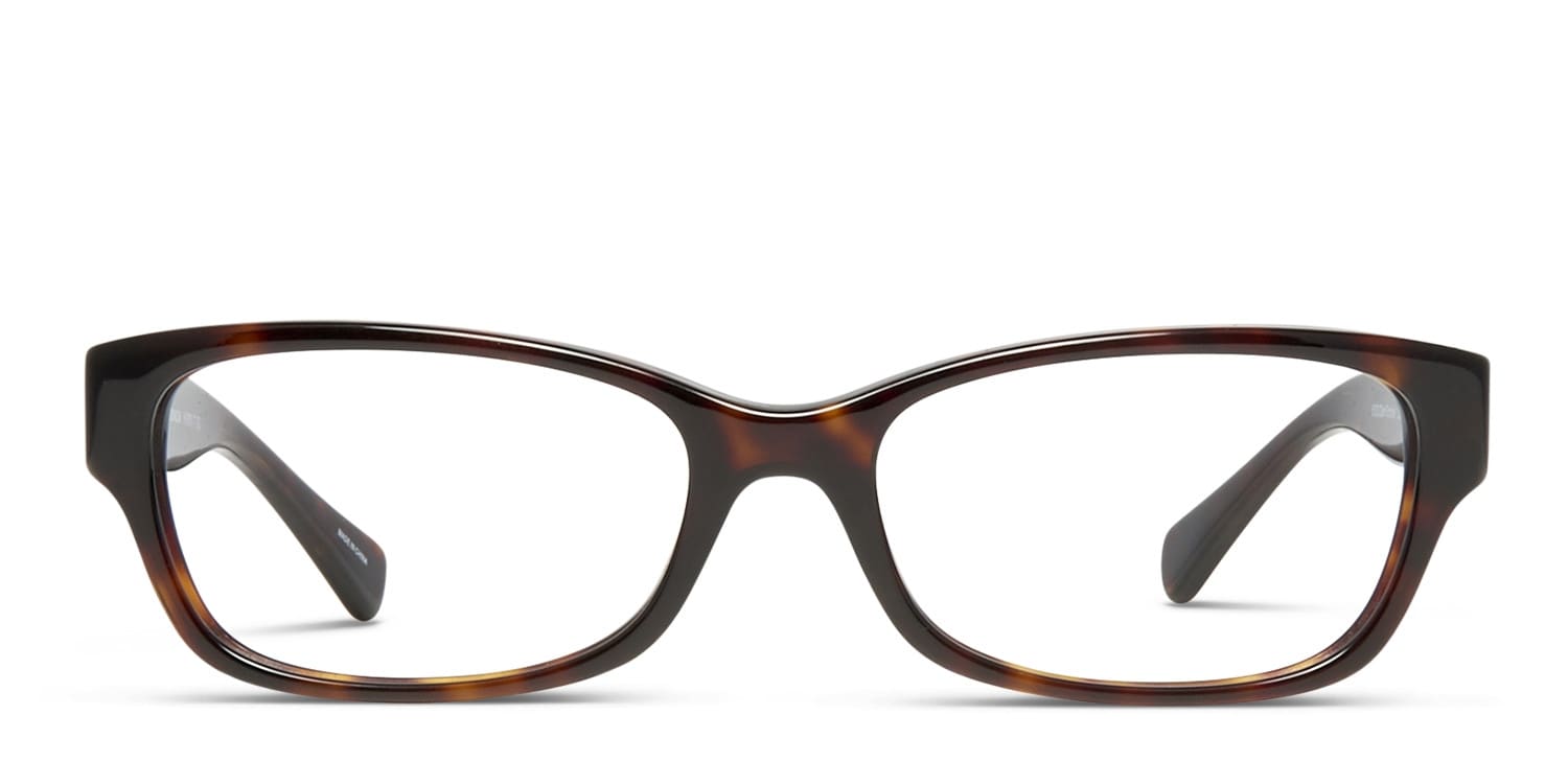 Coach HC6078 Sunglasses Brown Tortoise Gold Horse Carriage Accent Frames Only Coach HC6078 Prescription Eyeglasses | Free Shipping  main image 4