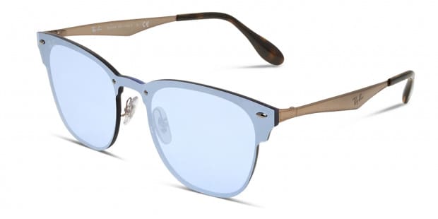 Ray Ban RB3576N Blaze Clubmaster Silver w Bronze