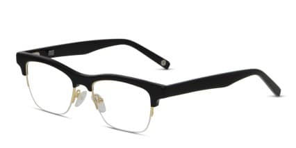Muse Akron Shiny Black glasses - Shiny Black - Angle View