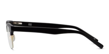 Muse Akron Shiny Black glasses - Shiny Black - Side View