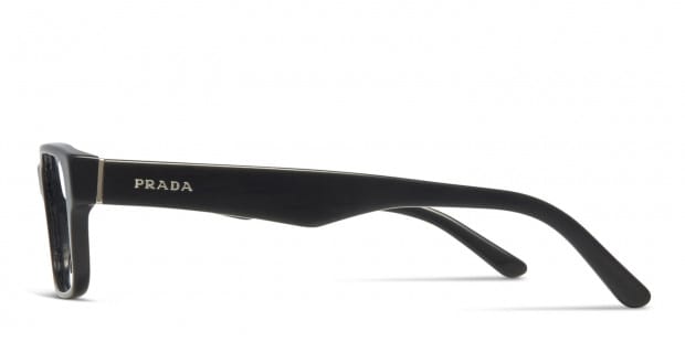 Prada PR 16MV Matte Black Eyeglasses Includes FREE Rx Lenses
