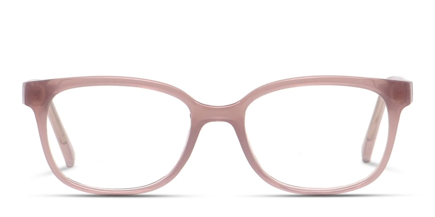 Sam Clear Pink glasses - Pink - Frontal View